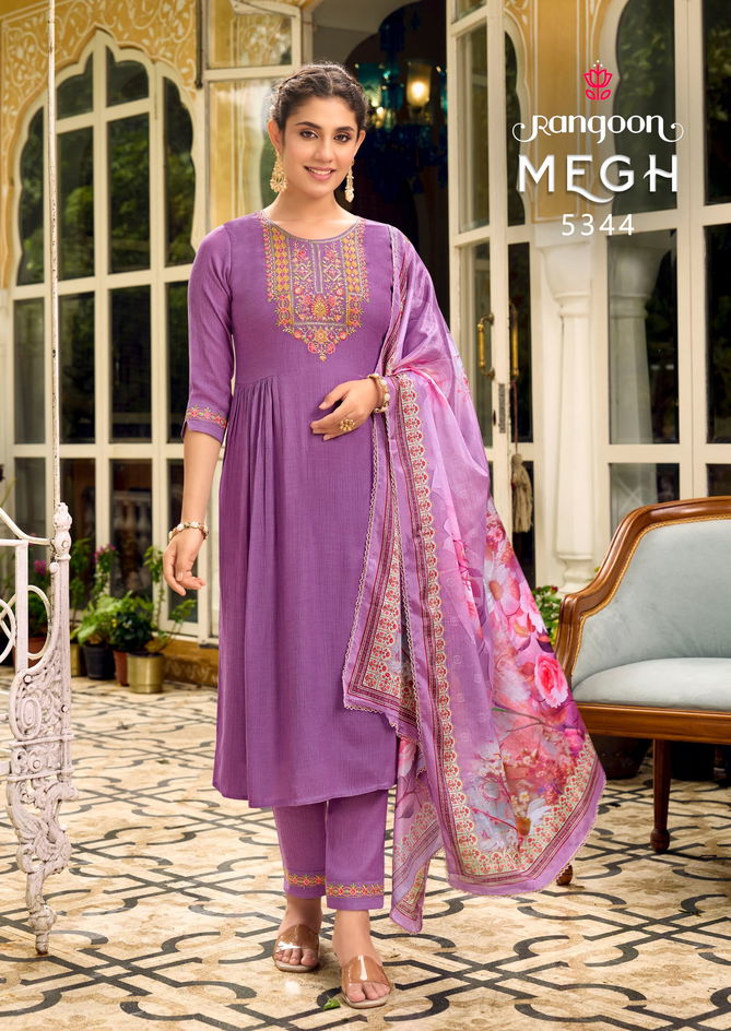 Megh By Rangoon Viscose Designer Kurti With Bottom Dupatta Wholesale Price In Surat
